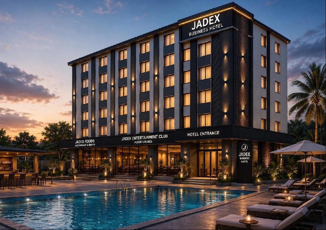 JADEX Business Hotelの外観